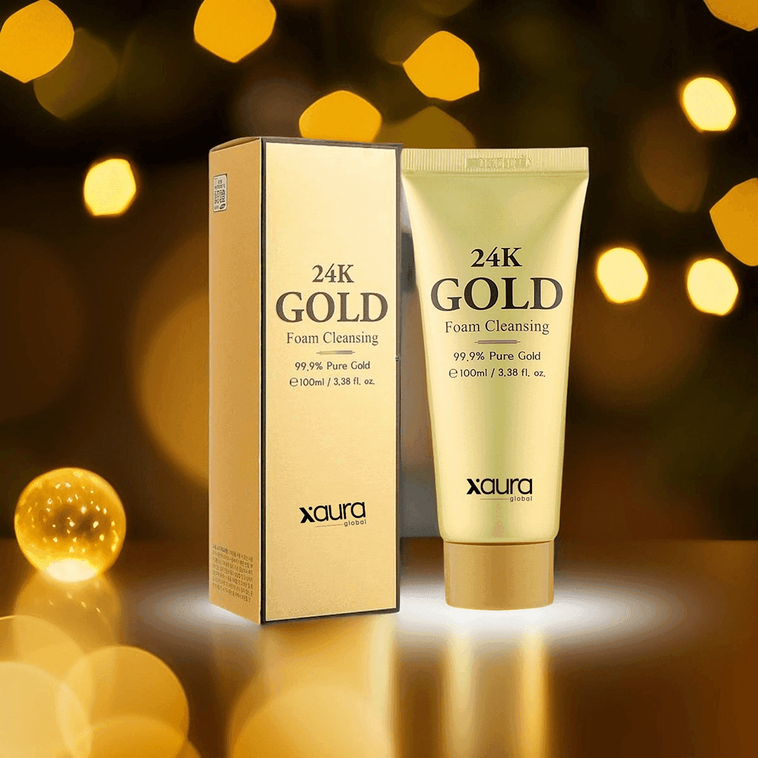 Xaura Beauty 24K Gold Foam Cleansing Xaura Beauty 24K Gold Foam Cleansing